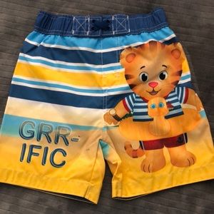 Daniel Tiger Swim Trunks